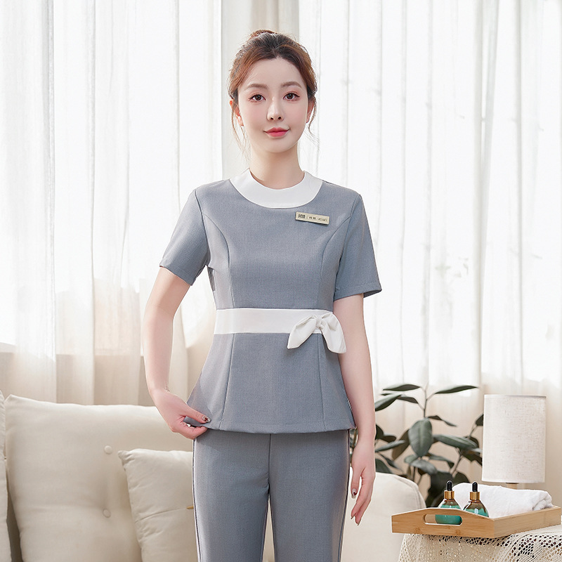 그레이 탑 바지