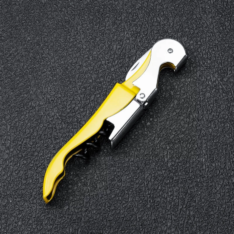 Seahorse Bottle Opener Paddle — Universal stainless steel corkscrew, color options