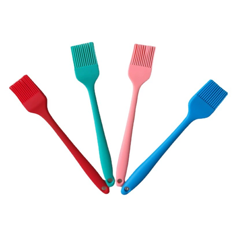 Шерстяная масляная щетка, встроенная Комплексная масляная щетка, силиконовая кисть для барбекю, силиконовая кисть для выпечки, 38 г, одинарный OPP