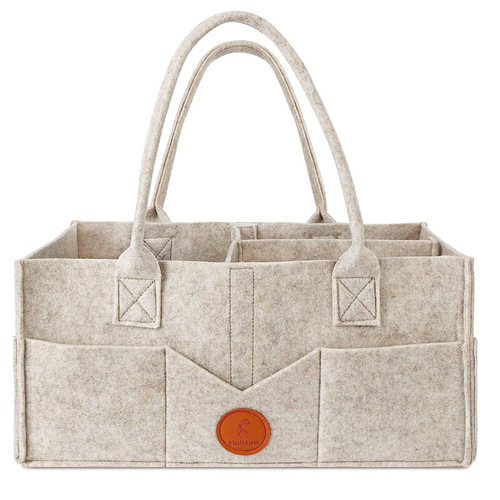 Felt Diaper Bag for Cross-border Amazon Baby Supplies Toy Diaper Pouch Large Capacity Felt Diaper Bag