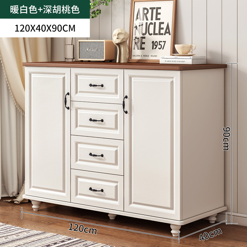 Americano pecho de cajones del hogar pecho de cajones simple dormitorio moderno gabinete de almacenamiento gabinete de pared de la sala de estar práctico armario