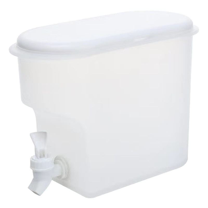 Refrigerador del hogar botella de agua fría con grifo de gran capacidad de té de frutas botella de agua fría bebida de jugo barril taza de agua de hielo al por mayor