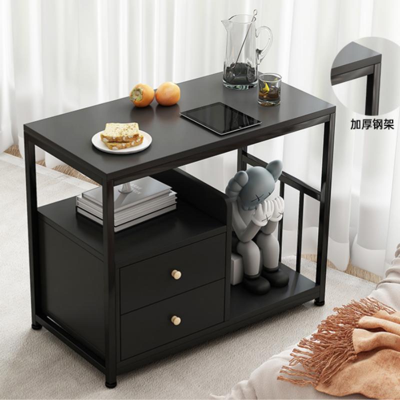 Sofa Side Table with a Light Luxury and High-End Feel, Small Coffee Table for Living Room, Modern Rental House Creative Side Table, Sofa Side Cabinet Sofa Side Table with a Light Luxury and High-End Feel, Small Coffee Table for Living Room, Modern Rental House Creative Side Table, Sofa Side Cabinet