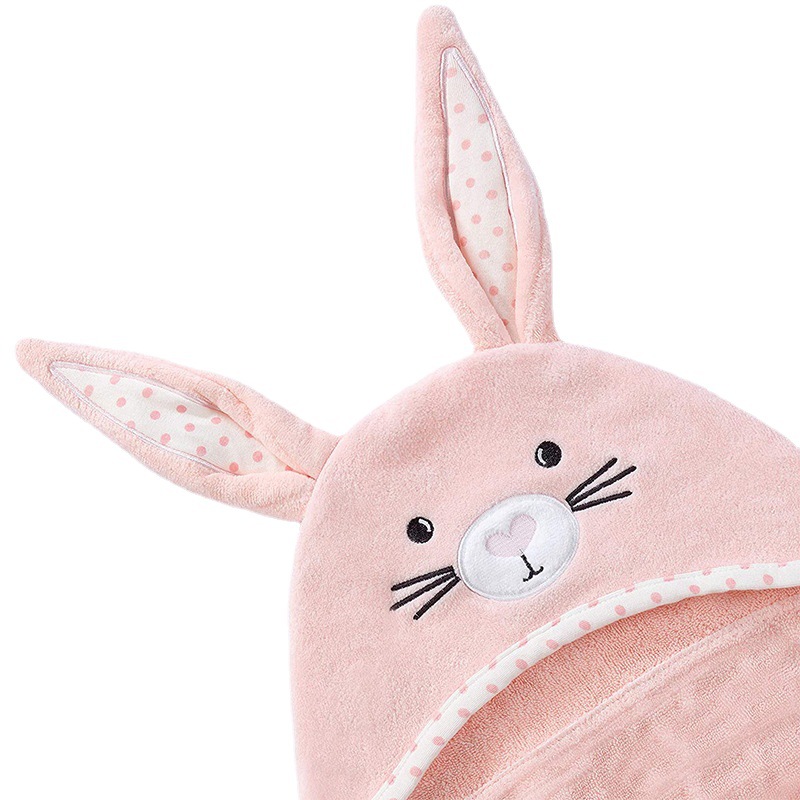 Toalla de baño para niños con capucha capa absorbente bebé con capucha Albornoz dibujos animados bebé algodón Toalla de baño para niños