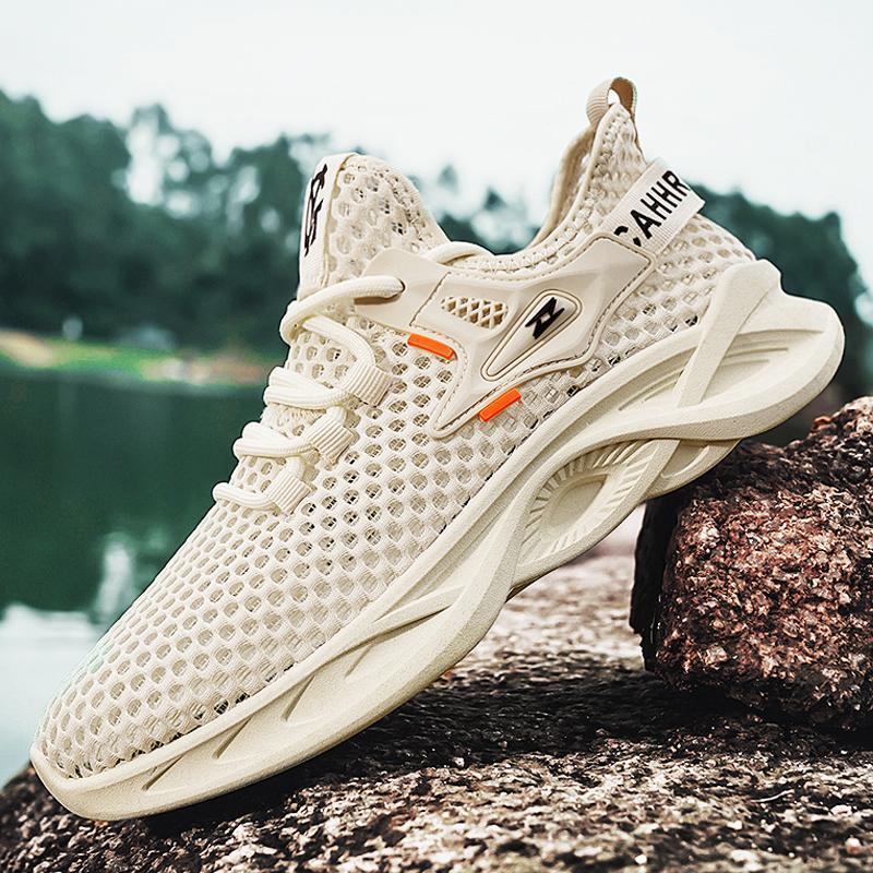 Una pieza de verano nuevos zapatos casuales ligeros para hombres