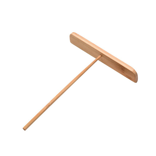Frying Pan Press Kitchen Cart for Cooking Pancake Wraps Household Baking Tools for Making Mixed Grain Pancakes Scraper Bamboo Pancake Spatula