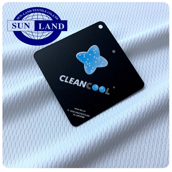 厂家直销 针织涤纶大网眼 吸湿排汗速干鸟眼布骑行服儿童服装面料