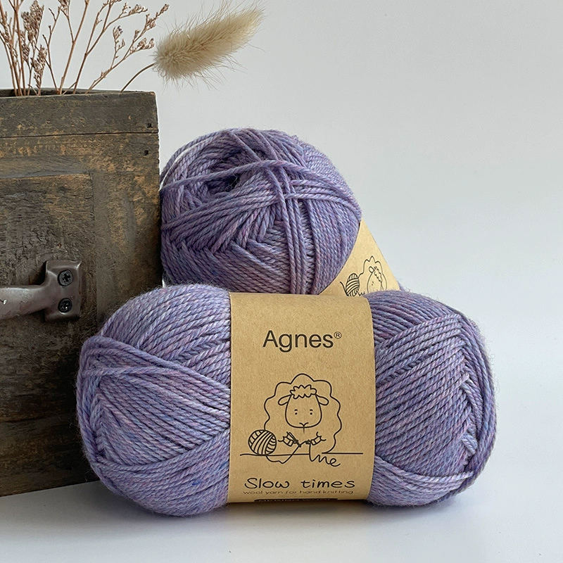 Заводская оптовая продажа Agnes Slow time, Basulan Mero Nagu шерсть шерсть ручная тканая DIY