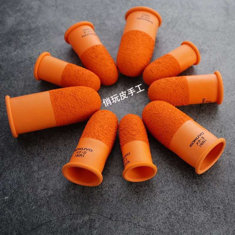 Японский чехол для пальцев оранжевый нескользящий чехол для пальцев