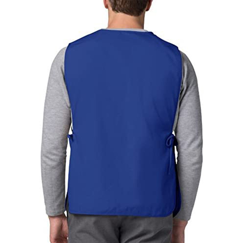 Pullover chaleco delantal sin mangas chaleco europeo y americano publicidad ropa de trabajo chaleco inversa abrigo delantal