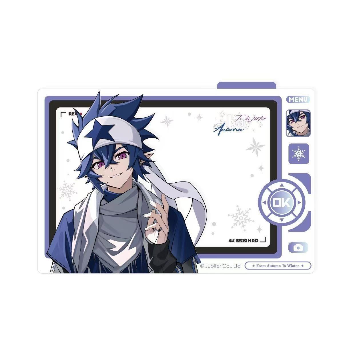Kz-608 thunder lion card / [winter promise] 6*9cm