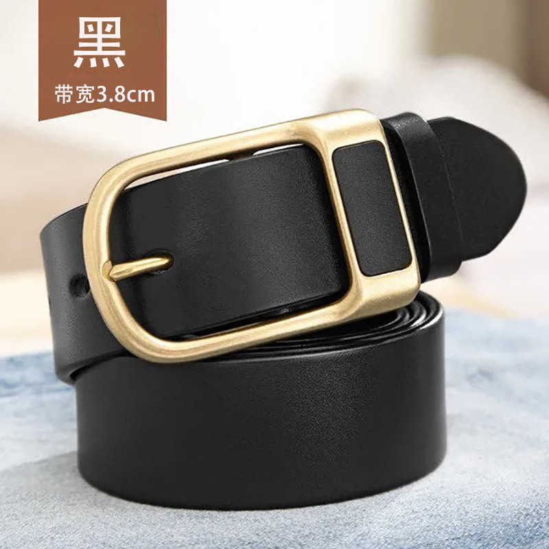 4018E67D-gold buckle black gift box