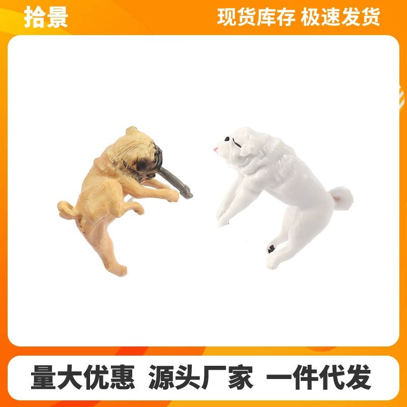 Аквариум с собакой висячие офисные украшения креативные ландшафтные украшения подвесные ландшафтные изделия мини-декоративные микро-ландшафты