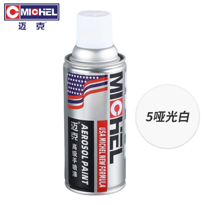 Avtomobil boyası | Paint for Hand-Painted Graffiti, Car - 5-matte-white-350mlbottle-spray-paint