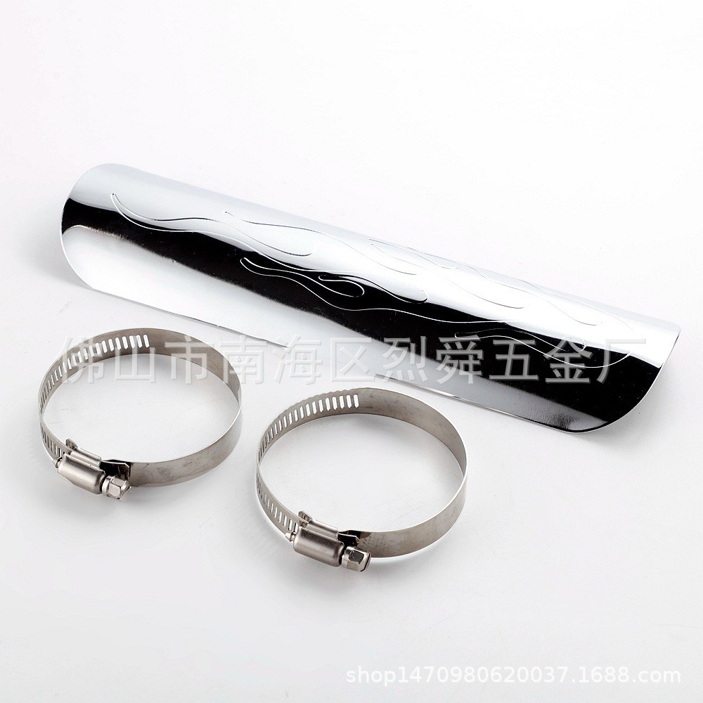 Flame plating without perforation