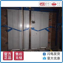 货梯摆臂门板 中分双折门喷涂不锈钢厅轿门 宁波欣达 奥立达