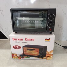 跨境出口13L大容量电烤箱家用多功能迷你三层烘烤电烤炉烤鸡烤箱