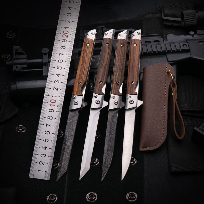 神笔折叠小刀水果刀折叠式加厚便携式小刀高硬度锋利迷你户外刀