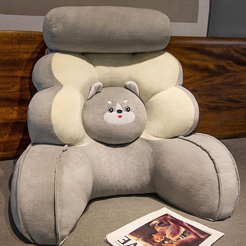 Office Lumbar Cushion Chair Sedentary Waist Pillow Bedside Pregnant Woman Back Cushion Bed Playing Mobile Phone Large Back Cushion