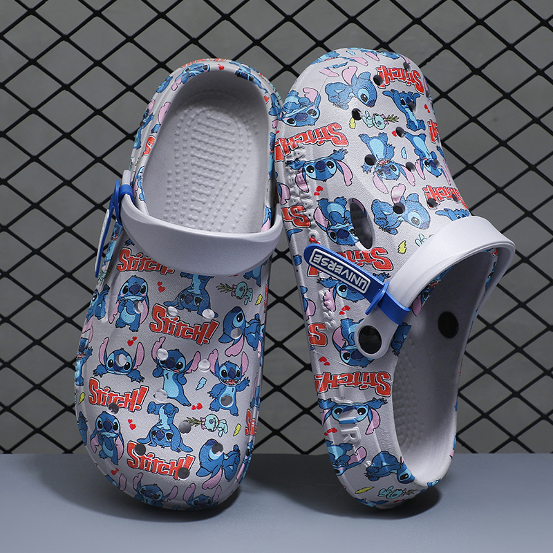 Zapatos con agujeros de verano, tendencia de los hombres, sandalias de Baotou huecas de fondo suave antideslizante, ropa exterior, pantuflas de los hombres de playa de fondo grueso al por mayor