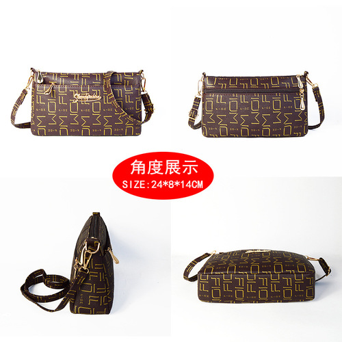 Bags New Style Women's  Fashion Large Capacity Mummy Versatile Cross-Border Cross-Border Wholesale Street Stall Supply Factory Bags