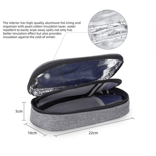 Insulin refrigeration box portable insulin aluminum film constant temperature outdoor insulation bag ice bag ice bag
