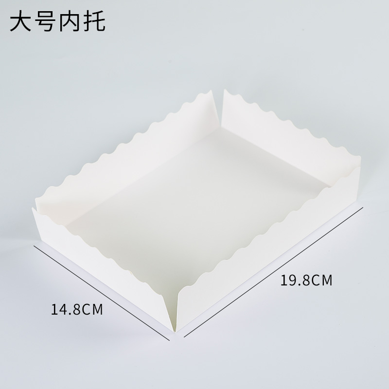 Caja de pastel de mousse portátil, caja de embalaje desechable de pan horneado, caja de embalaje de alimentos, caja de postres, caja de embalaje de bocadillos