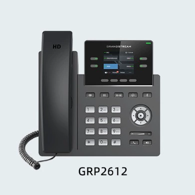 IP-телефон Grandstream GRP2612/GRP2612P/GRP2612W цветной экран Wi-Fi PoE