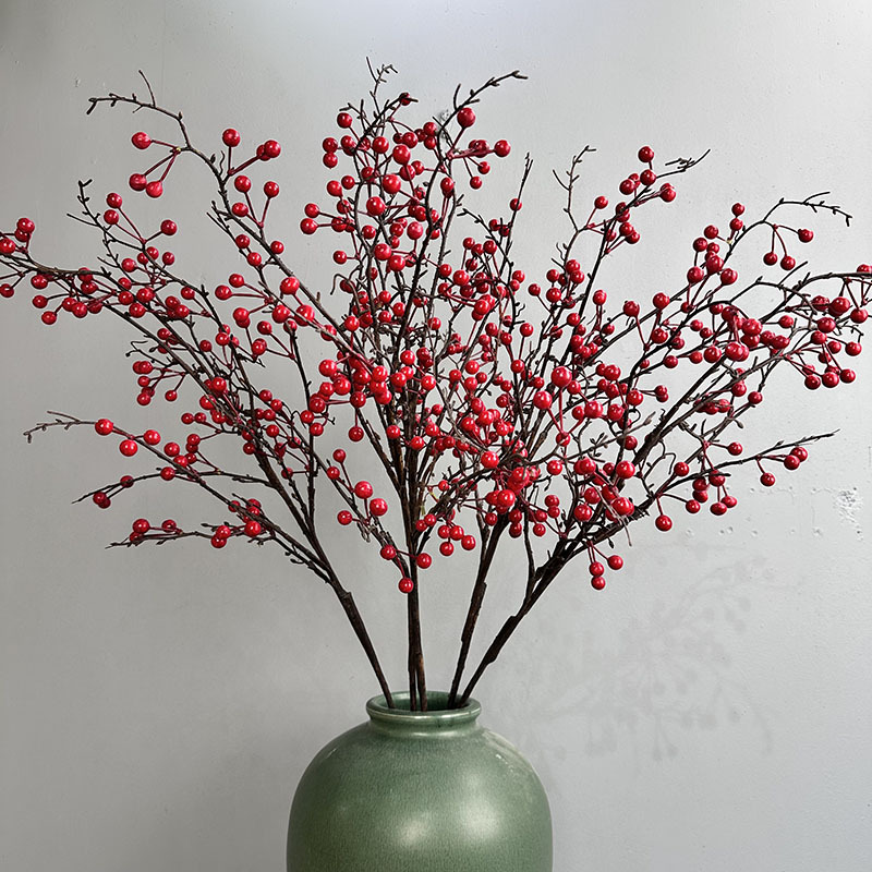 Simulation berry red fruit