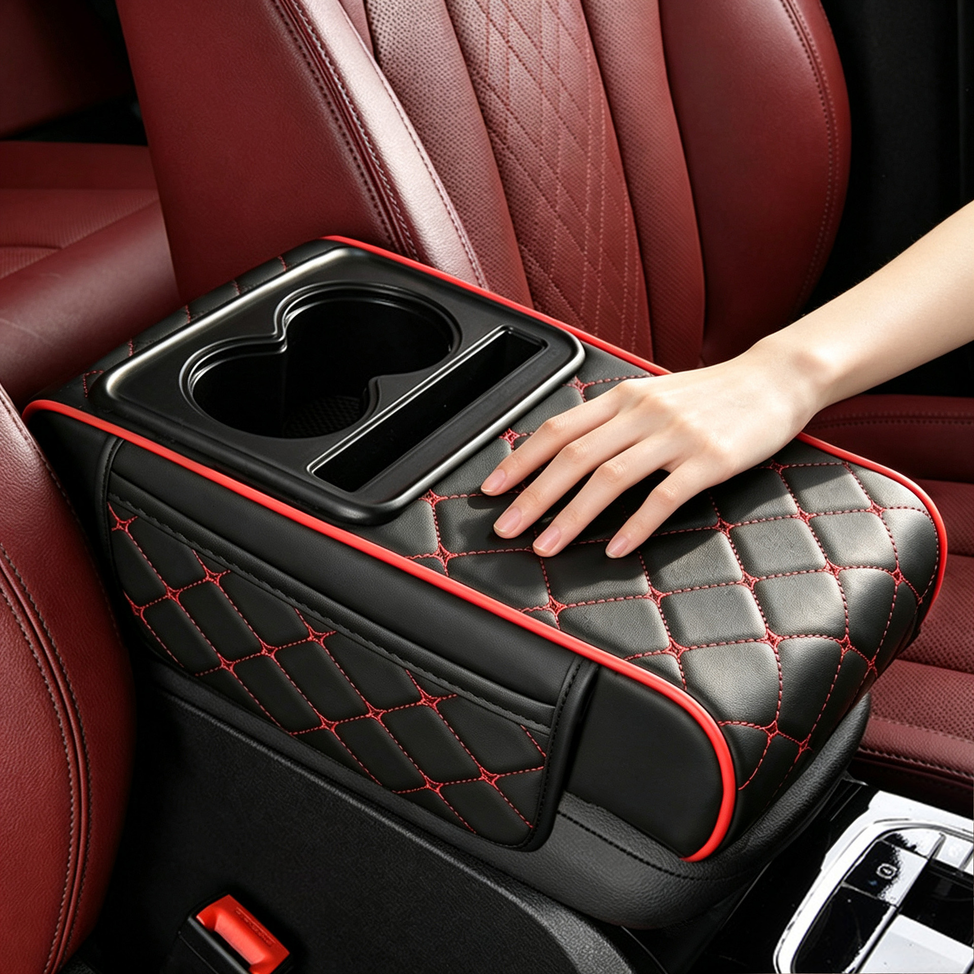 Car armrest box cover, heightening pad, armrest pad, armrest cushion, universal for all seasons, central armrest pad, handrest box pad