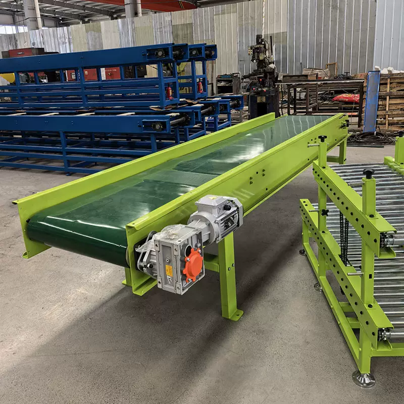 定制流水线皮带输送机  工业颗粒散料传送设备速度可调上料提升机