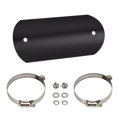 Motorcycle Exhaust Pipe Middle Section Motorcycle exhaust pipe - black