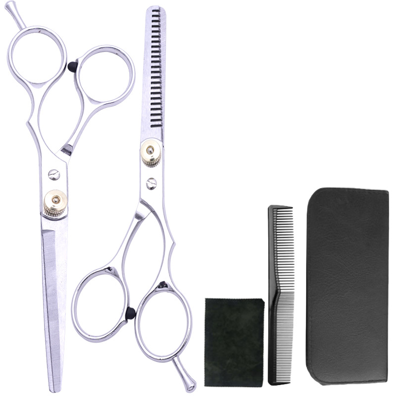Tijeras de peluquero directo de fábrica tijeras de peluquero profesional estilista tijeras de peluquero tijeras de adelgazamiento tijeras de dientes tijeras de peluquero para el hogar