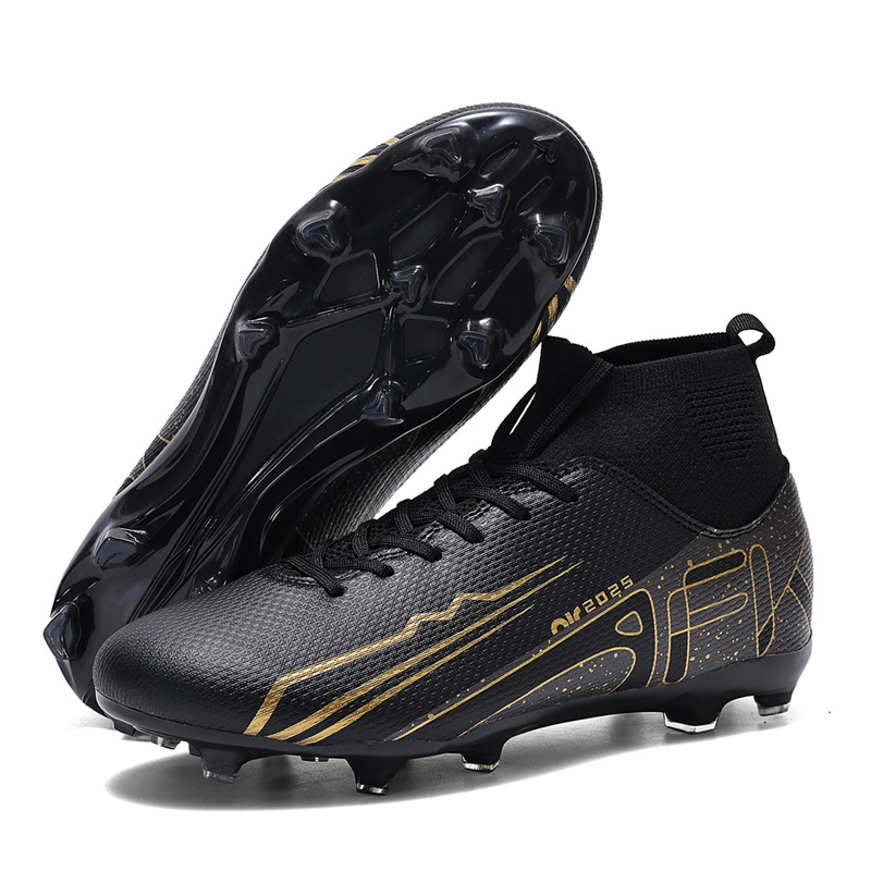 2024 nuevas zapatillas de entrenamiento de clavos largos transfronterizos para hombres y mujeres, zapatillas de fútbol de juventud para adultos en interiores y al aire libre