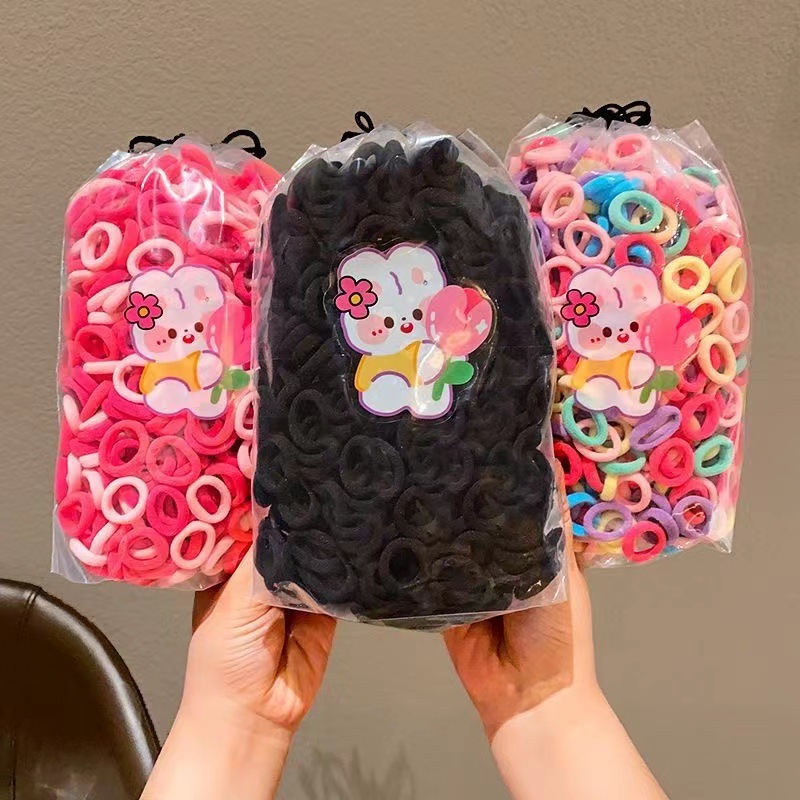 El anillo de toalla para niñas no lastima el cabello cuerda para el cabello banda de goma elástica bebé lazo para el cabello anillo de toalla accesorios para el cabello para niños