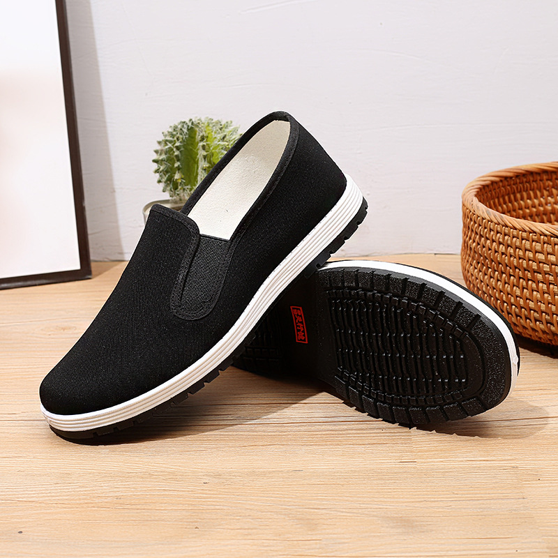 Huayu Tianxingjian cloth shoes old Beijing cloth shoes black cloth shoes foreign trade a generation of driver shoes chef shoes father shoes Huayu Tianxingjian cloth shoes old Beijing cloth shoes black cloth shoes foreign trade a generation of driver shoes chef shoes father shoes