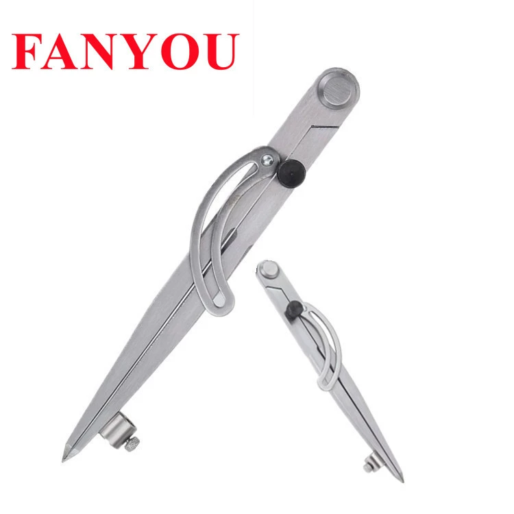 Fanyou собственного производства с крылом с крышкой ручки скрайбинг датчик Расстояние Калибр суппорт компас скрайбировочная машина растительный Дубитель кожаный суппорт