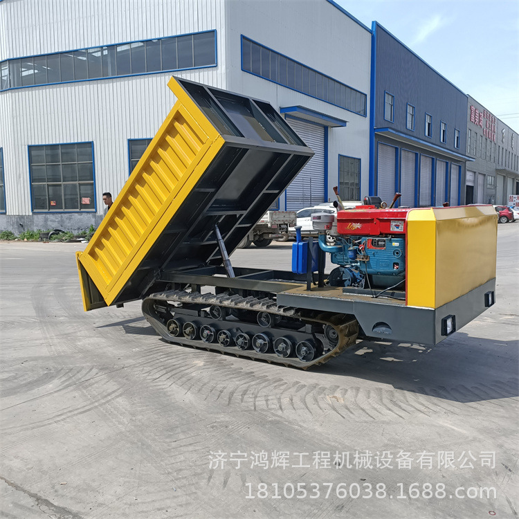小型果园履带搬运车 爬山虎履带运输车 山地橡胶链轨拖拉机厂家
