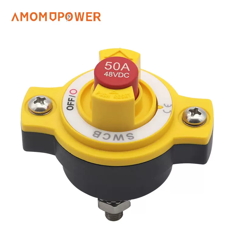 10-60A断路器开关二合一旋钮开关带过载保护功能手动复位ON-OFF