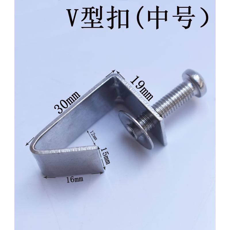不锈钢304老虎夹卡夹钢梁夹子 钢管方形夹C型夹U型夹卡箍电缆固定|undefined