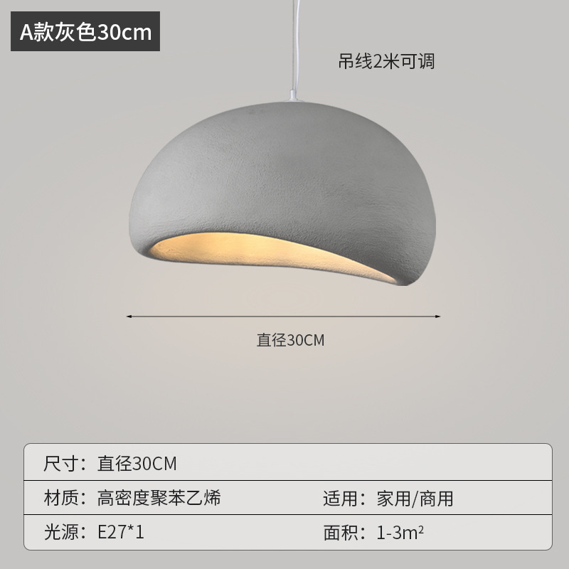 Wabi-Jifeng Candelabro Diseñador Cream Cafe Yuanbao B & B Restaurant