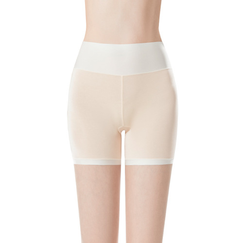 High-waisted belly-controlling Modal safety pants for women, anti-exposure, non-curling, pure cotton crotch, antibacterial, traceless bottoming underwear for women