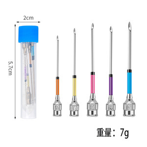 Herramienta de bordado con agujas intercambiables para punteado y estampado de flores