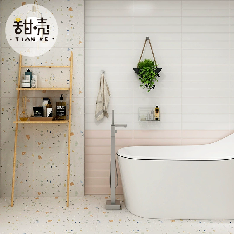 Nordic ins цветные крупные гранулы террацко плитка 600x600 ванная комната кухня балкон настенная плитка противоскользящая напольная плитка