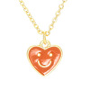 Brand jewelry, pendant heart shaped, necklace, chain for key bag 