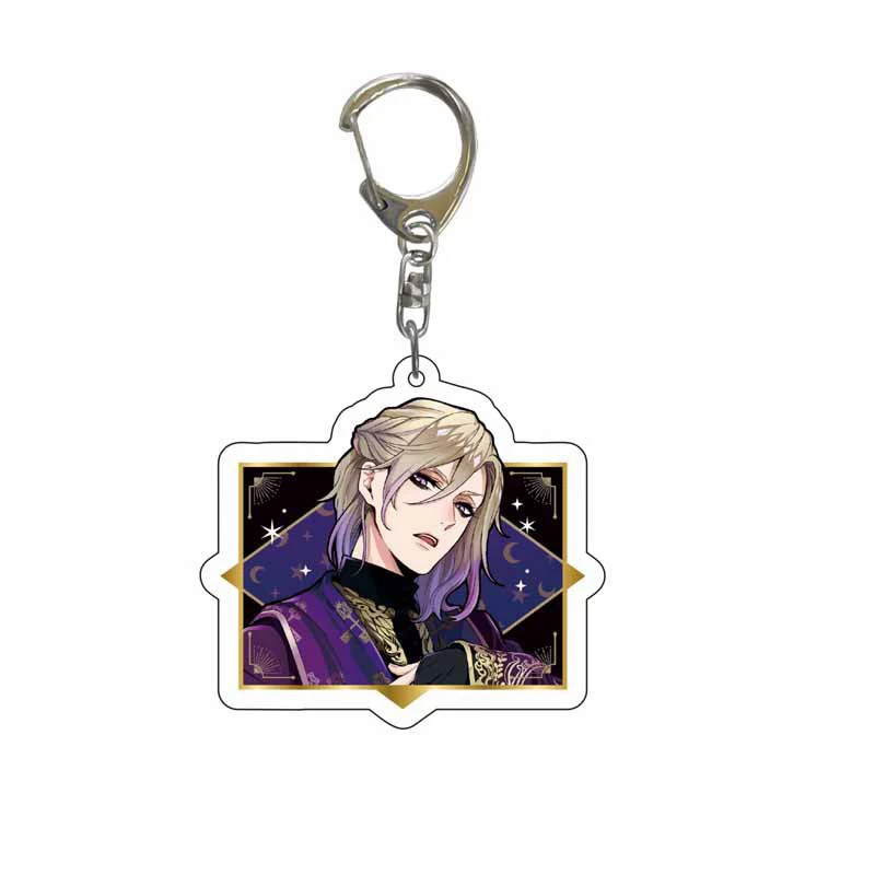 Acrylic keychain, backpack accessory, (Physicals)