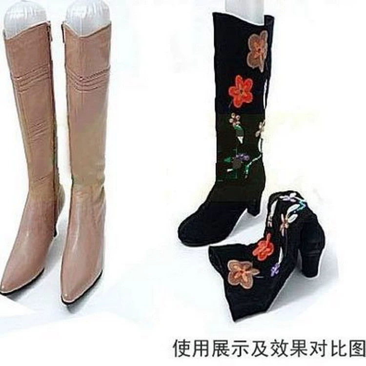 Корейская версия надувного ботинка с высокой трубкой для вертикальной опоры ботинка новая Толстая надувная опора для ботинка из ПВХ с высокой трубкой 32/50 см