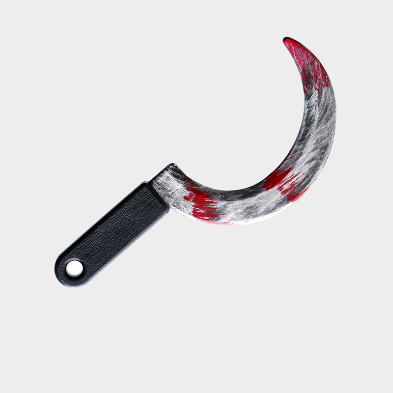 Cuchillo de Sangre de Simulación para Halloween de Plástico para Decoración y Cosplay