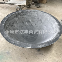 直销耐高温铸铁化铝铁锅抄铝灰大锅废铝熔化抄灰坩埚优惠