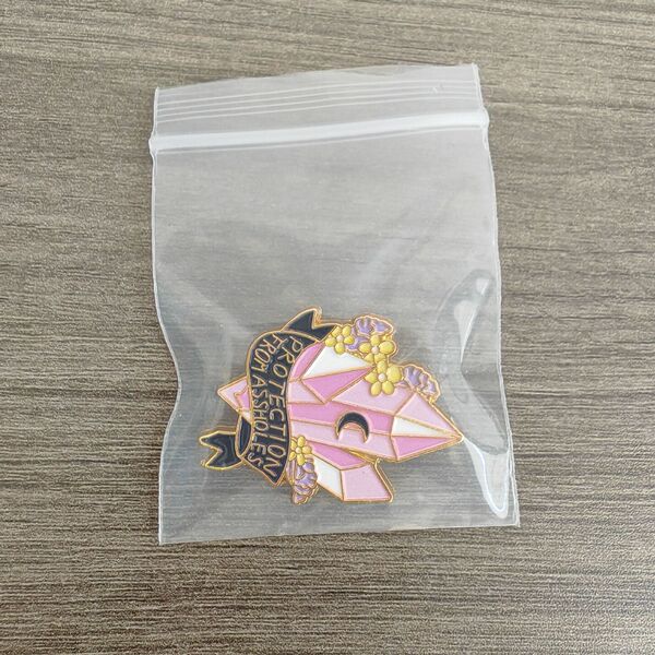 fashionable fuchsia amulet